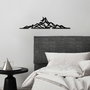 Wallity Landscape 2 Escultura de Pared Negra